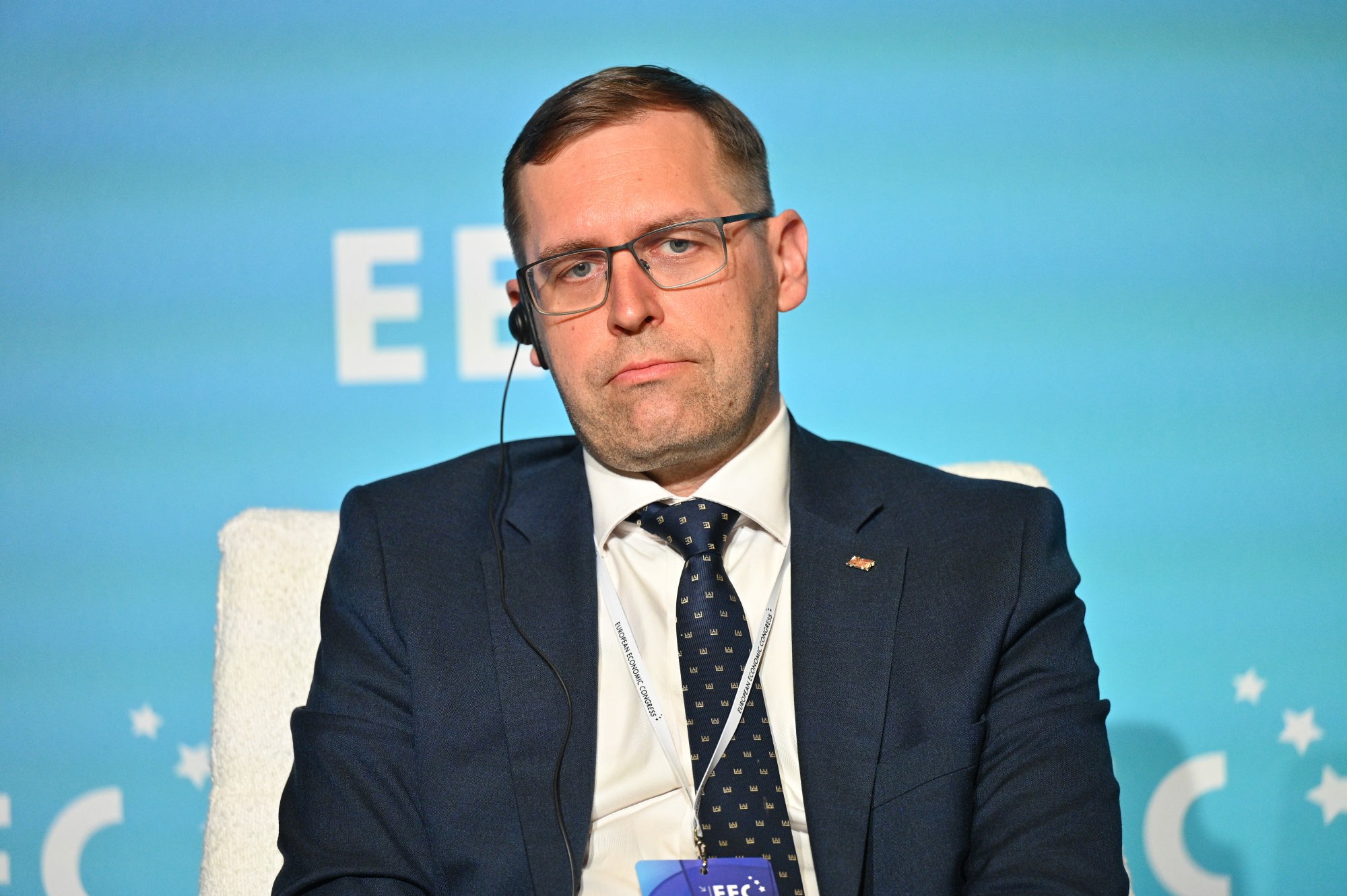 Rolands Irklis, przewodniczący rady nadzorczej AS Augstsprieguma tīkls z Łotwy. Fot. PTWP