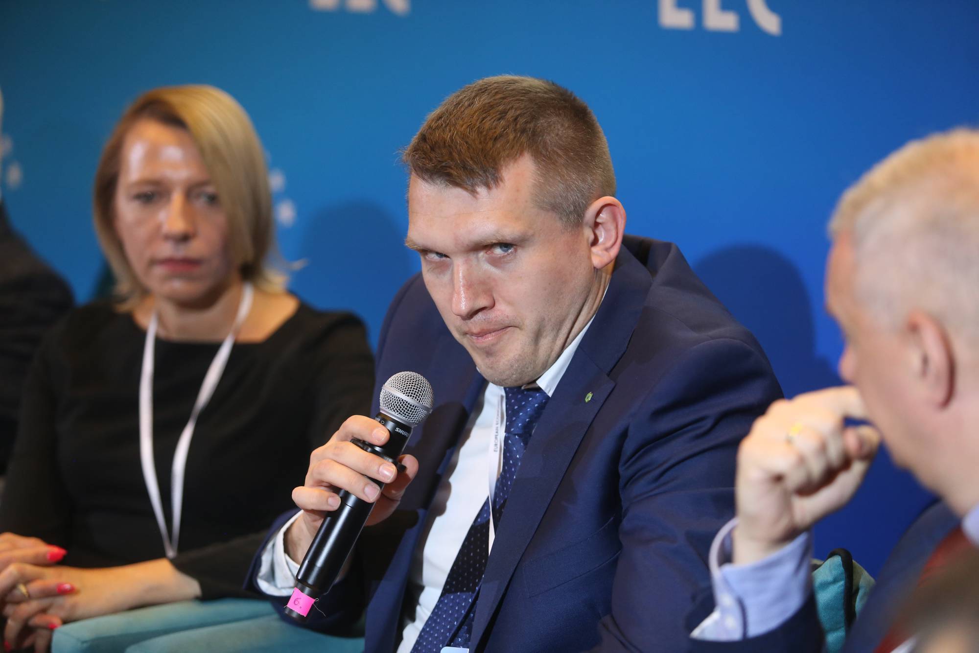 Vice-presidente do grupo de capital Węglokoks, Adrian Sienicki. Foto. PTWP