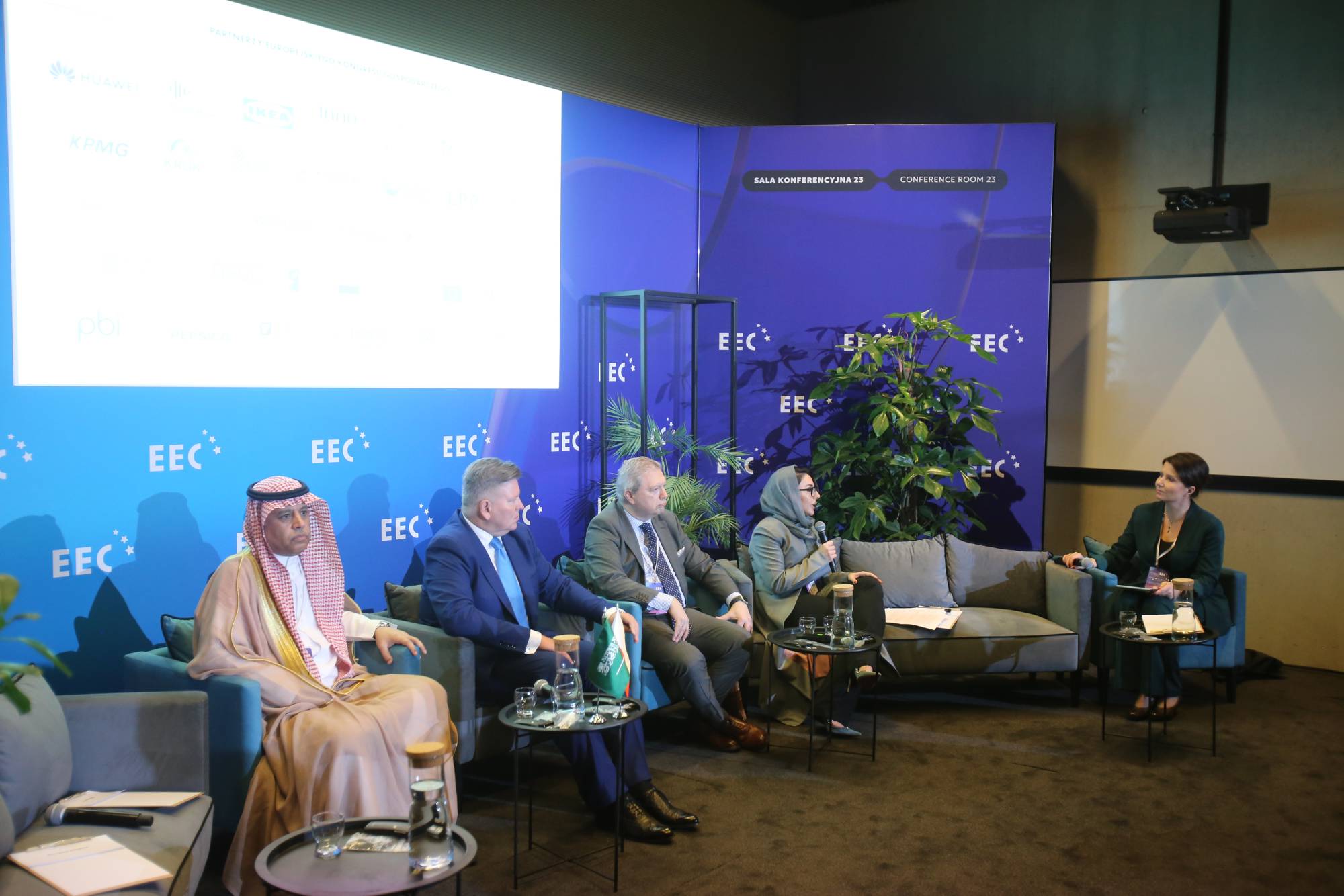 Sara Al Sayed, wiceminister ds. współpracy międzynarodowej w Ministerstwie Inwestycji Arabii Saudyjskiej. Fot. PTWP