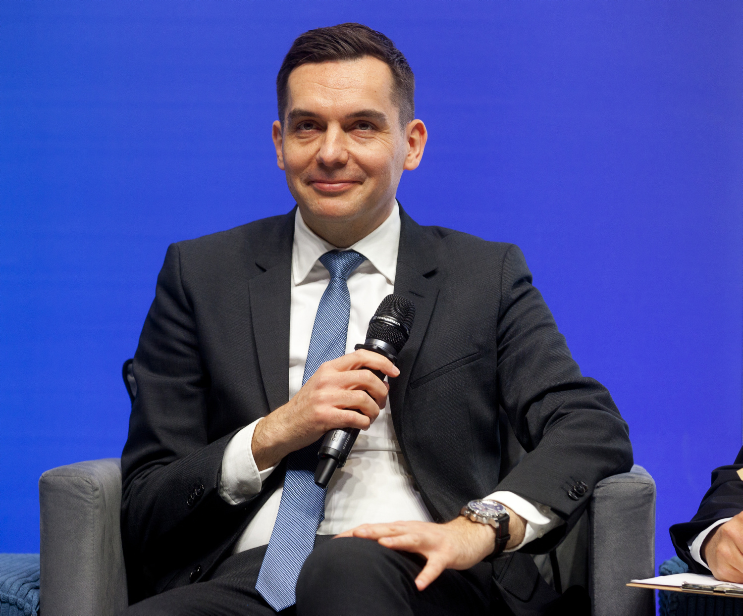 Konrad Jar, dyrektor wykonawczy ds. strategii i innowacji Orlenu (Fot. PTWP)