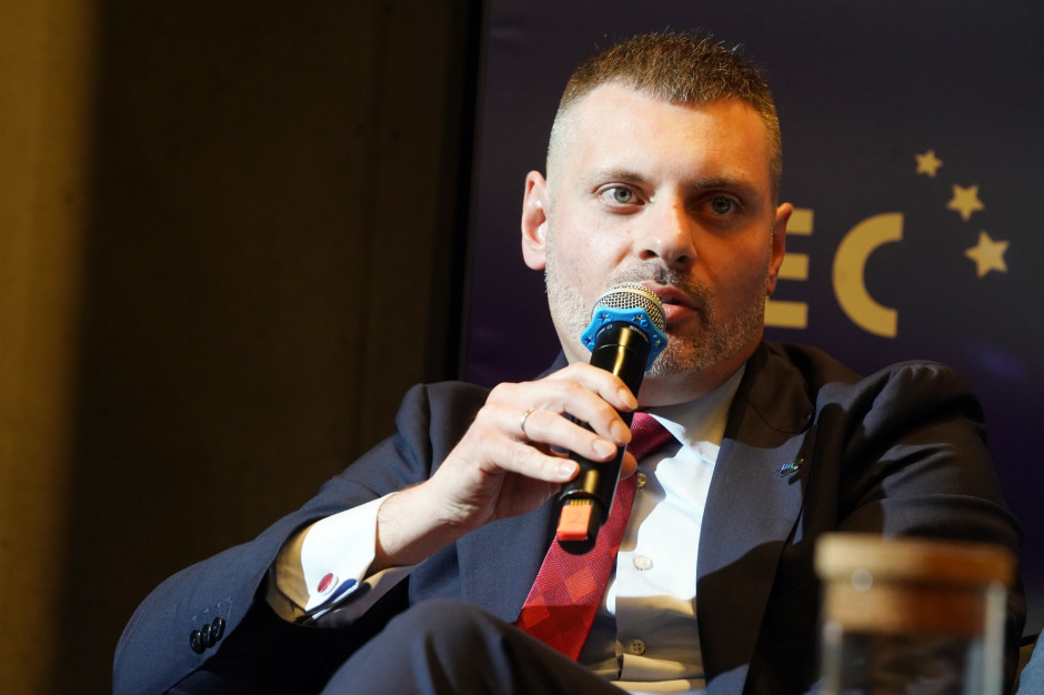 Alan Beroud, prezes PKP (Fot. PTWP)