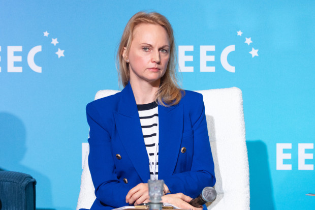 Maria Liberda, naczelnik Wydziału Wdrażania Mechanizmów Ochrony Powietrza Departamentu Ochrony Powietrza i Negocjacji Klimatycznych Ministerstwa Klimatu i Środowiska. Fot. PTWP.