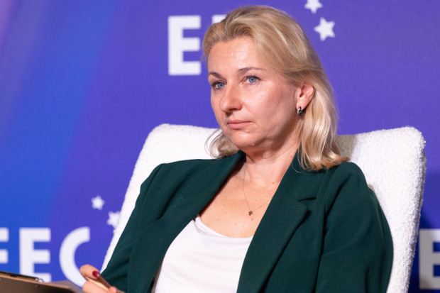 Łucja Sromecka, zastępca dyrektora Departamentu Efektywności Energetycznej Narodowego Funduszu Ochrony Środowiska i Gospodarki Wodnej  (Fot. PTWP)