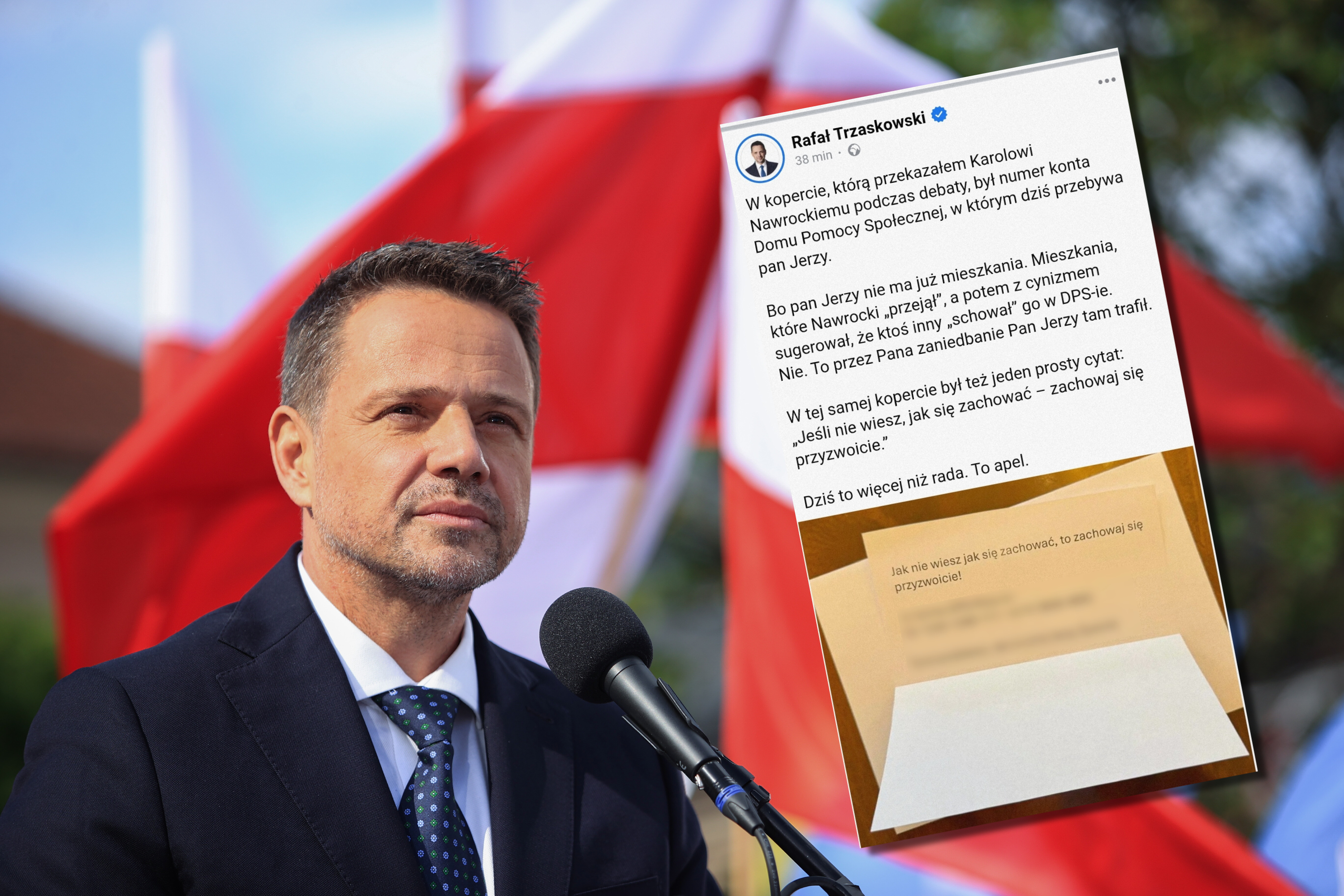Рафал Тшасковский и Пшемыслав Чарнек раскрыли данные о человеке, у которого Кароль Навроцкий приобрел квартиру-студию. Фото. PAP/Ярек Прашкевич