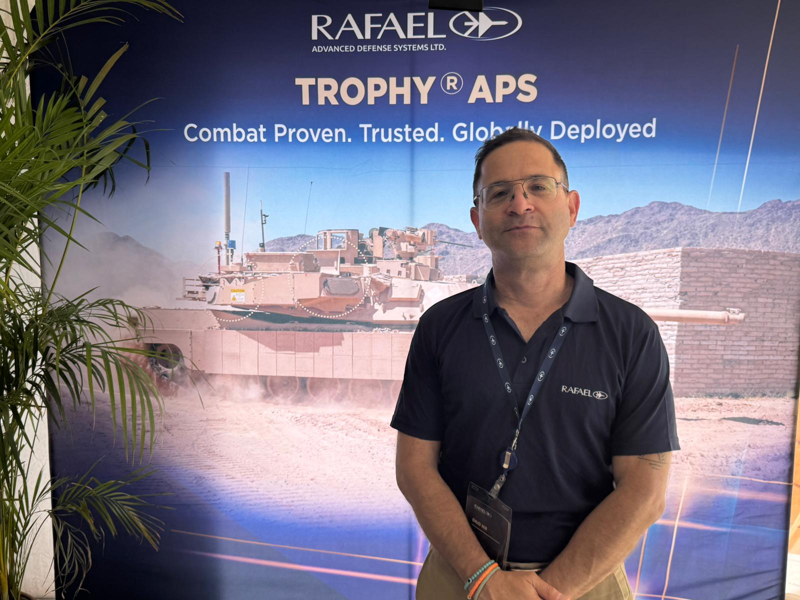 Ehud Nir, Manager von Rafael, Foto von Rafael
