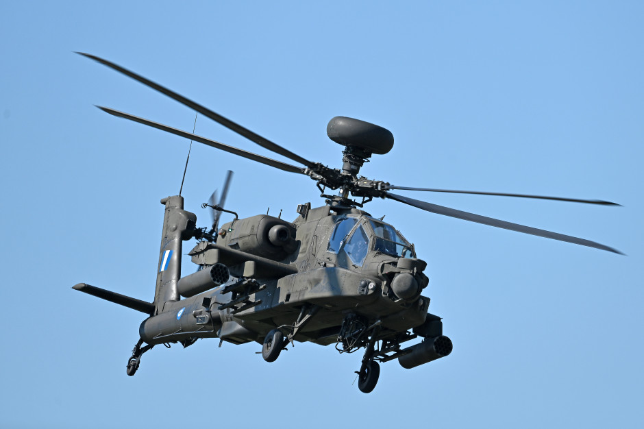 AH-64D Apache belonging to the Greek Armed Forces. Photo: Davide Dalla Massara/DVIDSHUB