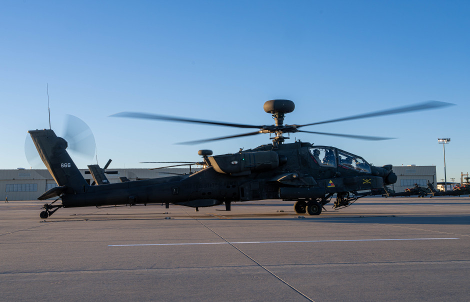 AH-64D Apache helicopter Photo: Cpl. David Poleski/DVIDSHUB