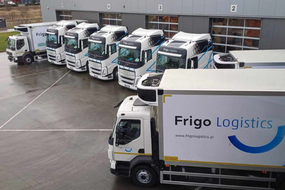 Frigo Logistics is modernizing its fleet. In the first quarter of 2025, the company received several dozen new vehicles and trailers. Photo: Frigo Logistics press materials