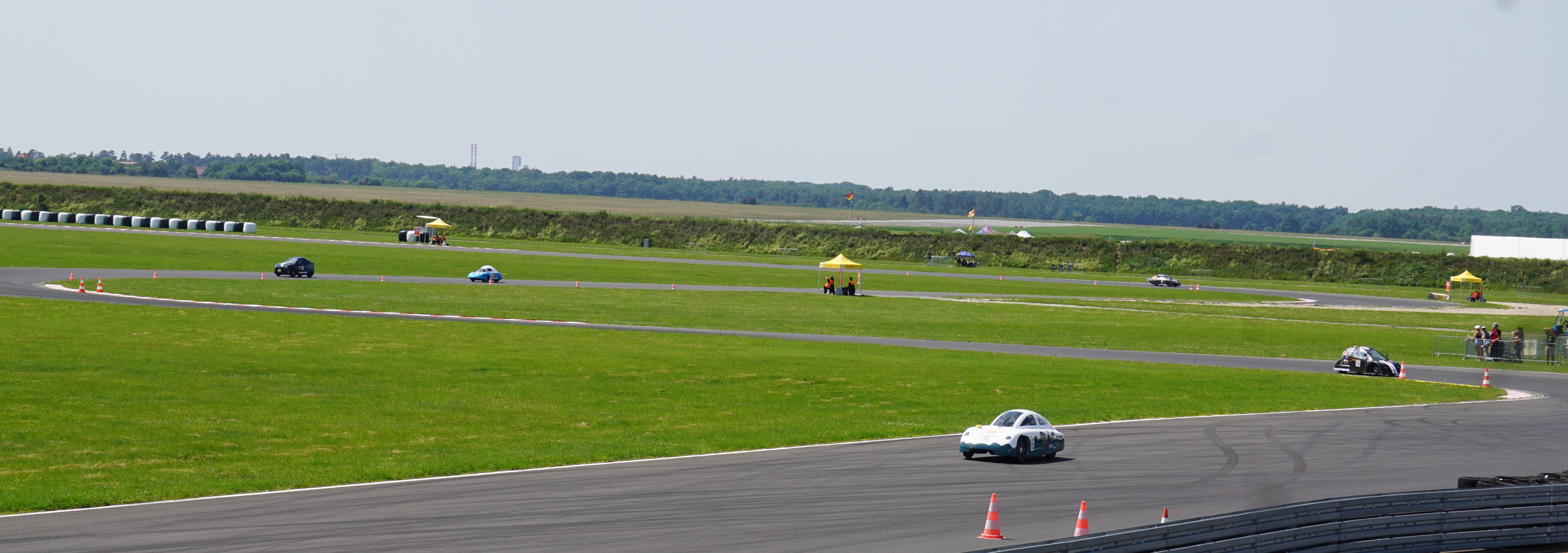 This year's Shell Eco-marathon took place for the first time in Poland, on the Silesia Ring track. Photo by Piotr Myszor