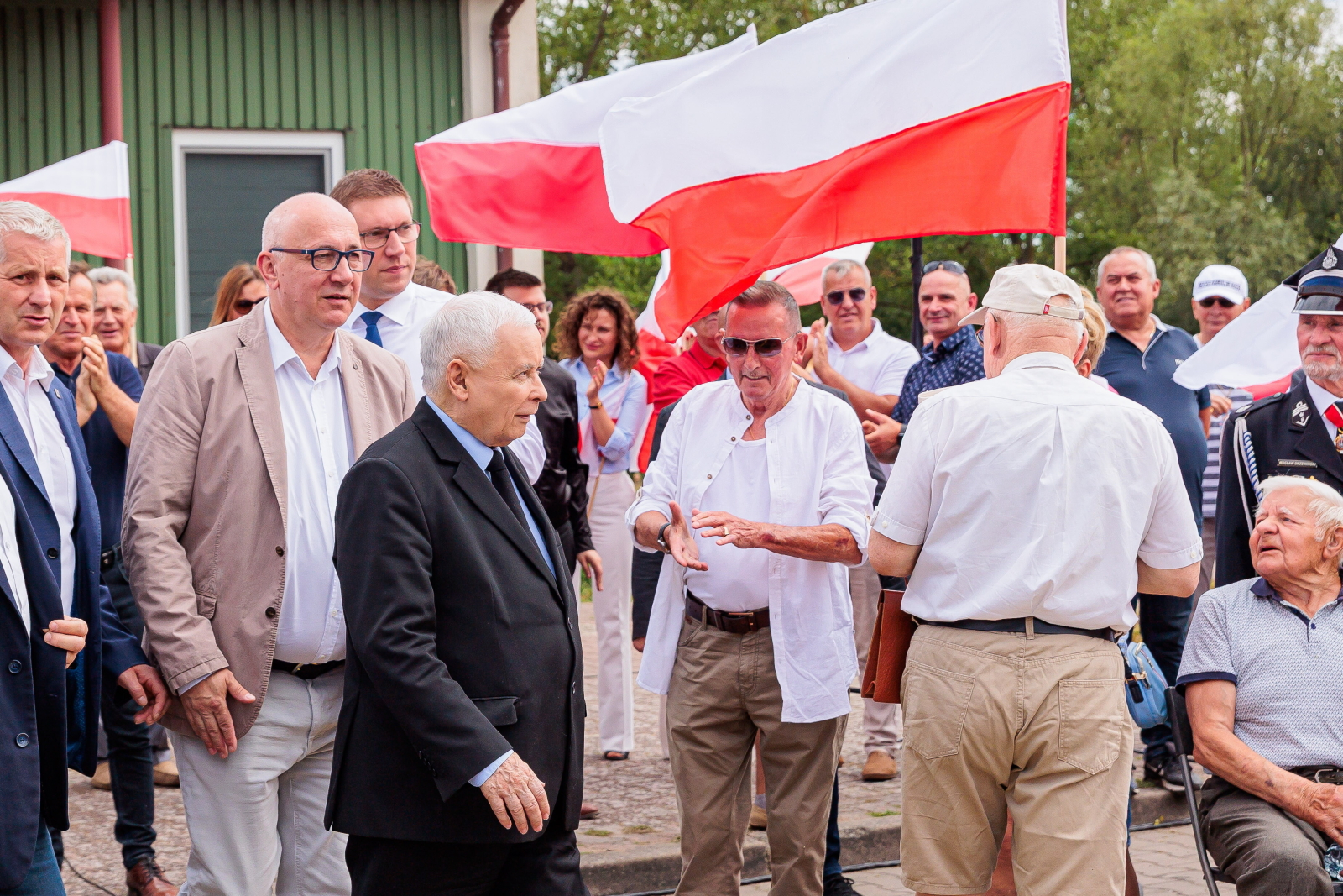 Jarosław Kaczyński: Będziemy patrzeć bardzo uważnie na te wyrywkowe kontrole na granicy.