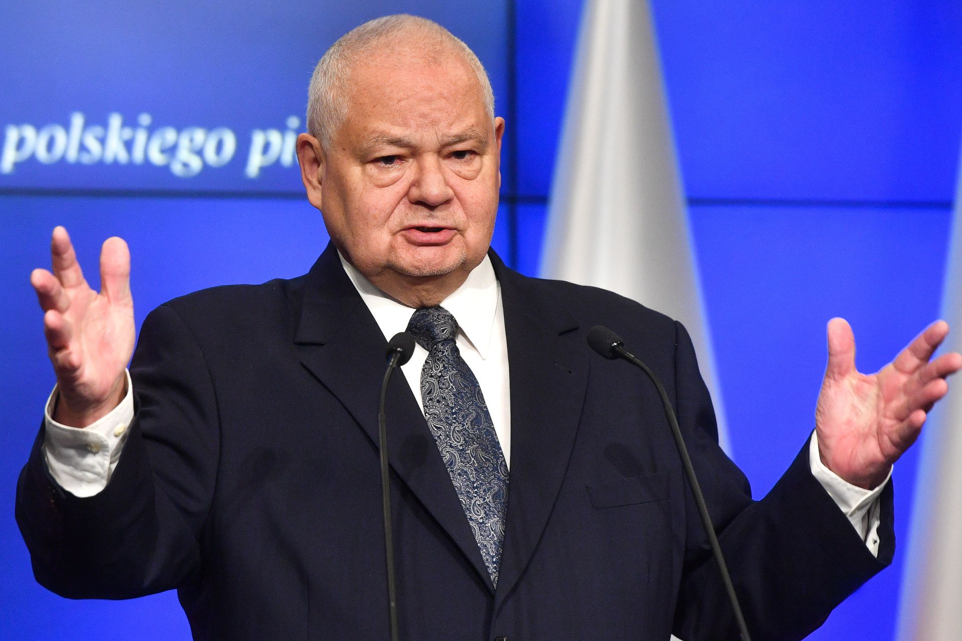 Prof. Adam Glapiński, Presidente della Banca Nazionale Polacca. PAP/Radek Pietruszka.