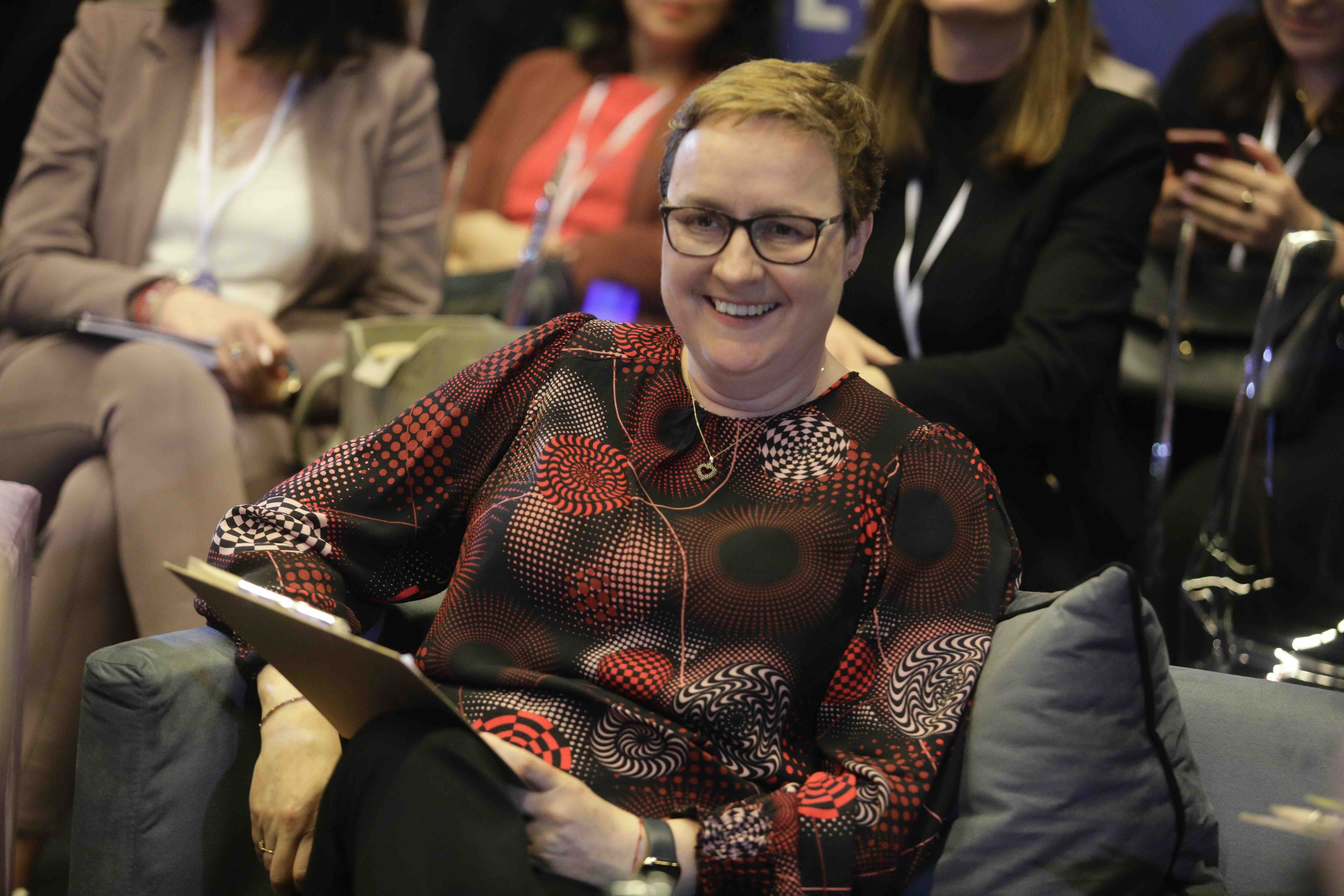 The strength of the Congress, as clearly reflected in the EEC's summaries, lies in its participants – their experience and openness to dialogue. Pictured is Dominika Bettman, an entrepreneur and advocate for new technologies and sustainable business. Photo: PTWP archive.