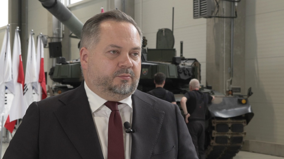 Wiceminister aktywów państwowych Konrad Gołota Fot. Studio PTWP