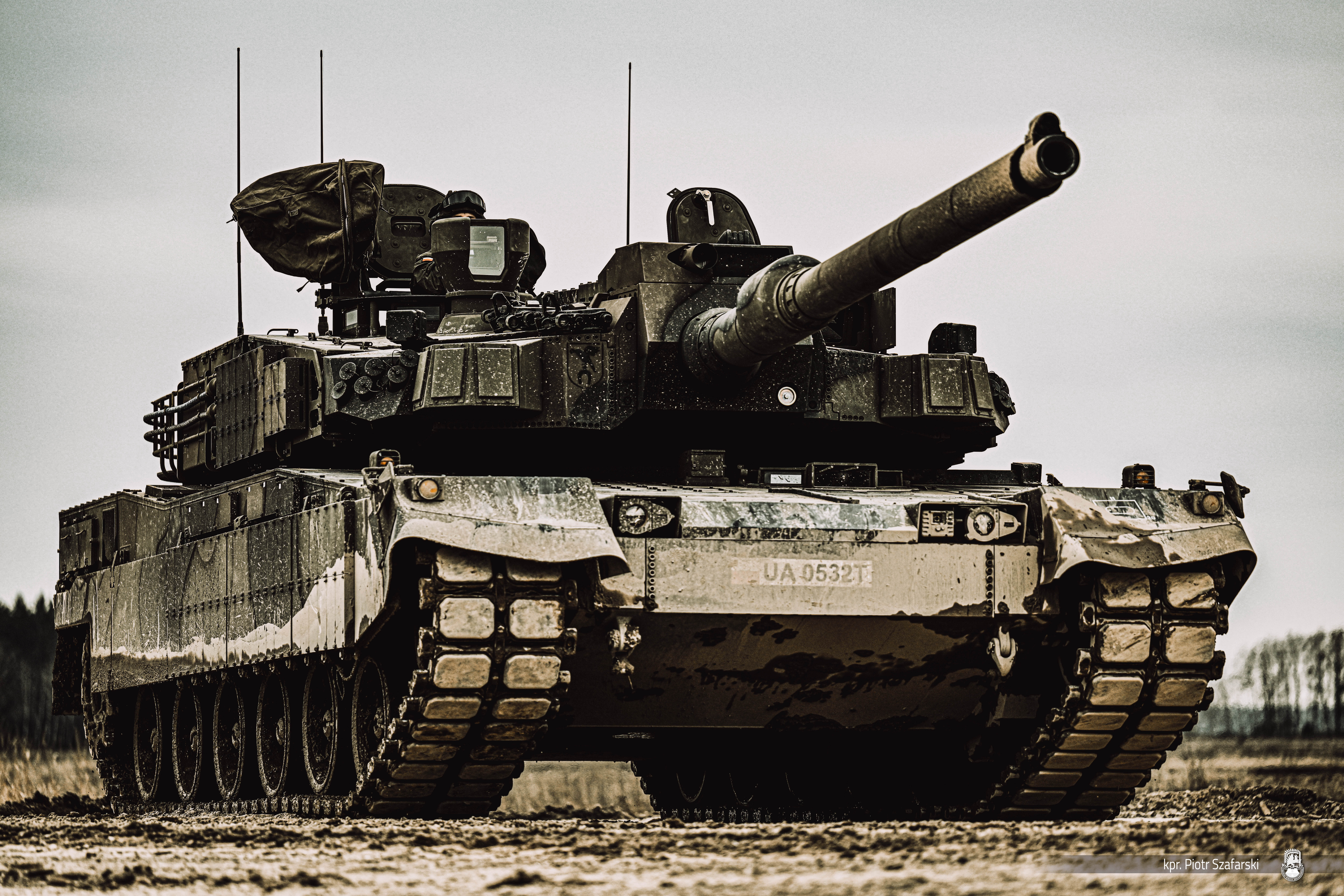 K2 tank. Photo: Sergeant Piotr Szafarski/16 DZ / ZOOM MON / CC0 (Public domain)