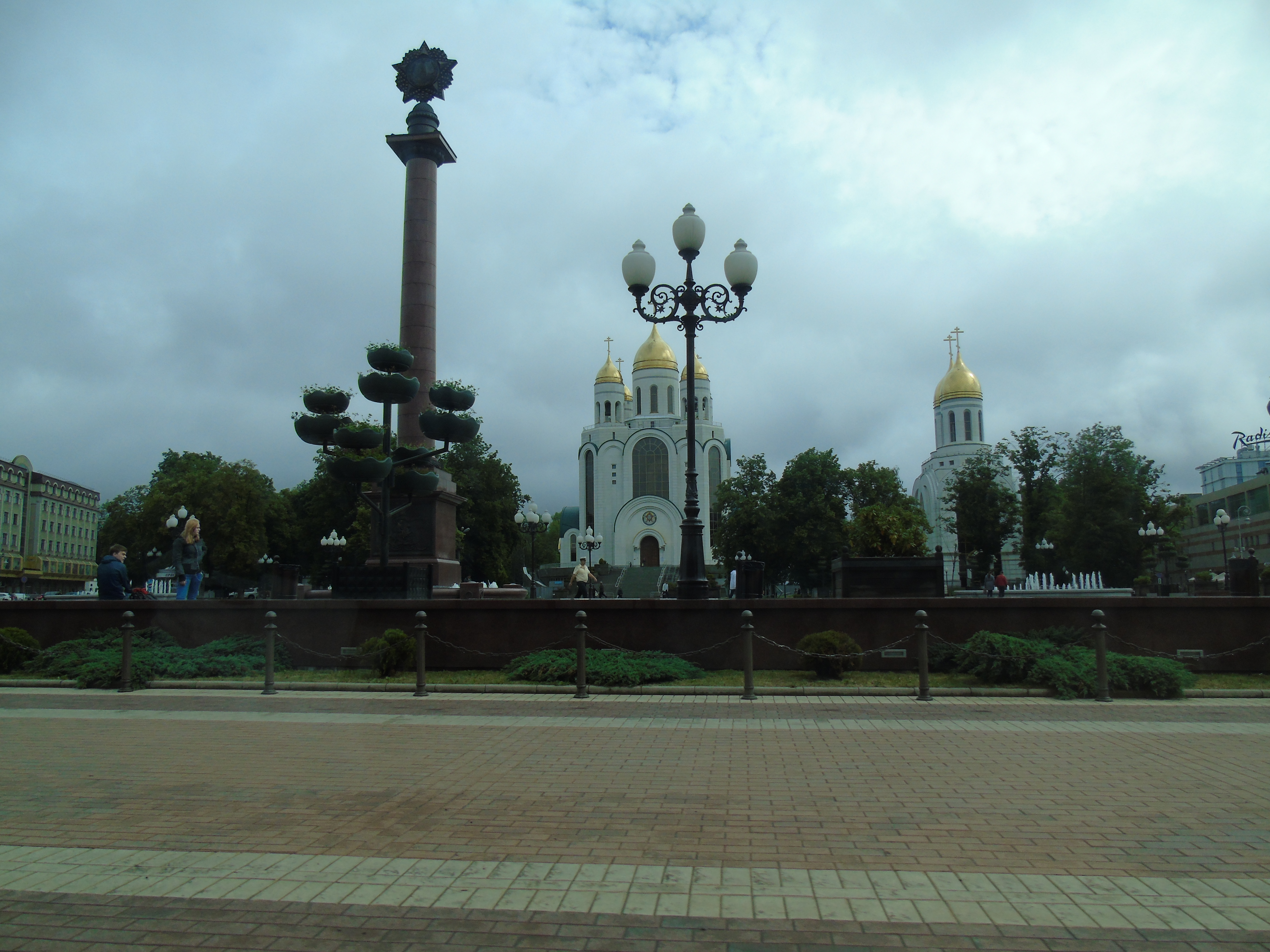 Putin ordered funding for the construction of an Orthodox church in the very center of Königsberg. A statue of Lenin once stood nearby (Photo: K. Szczepanik)