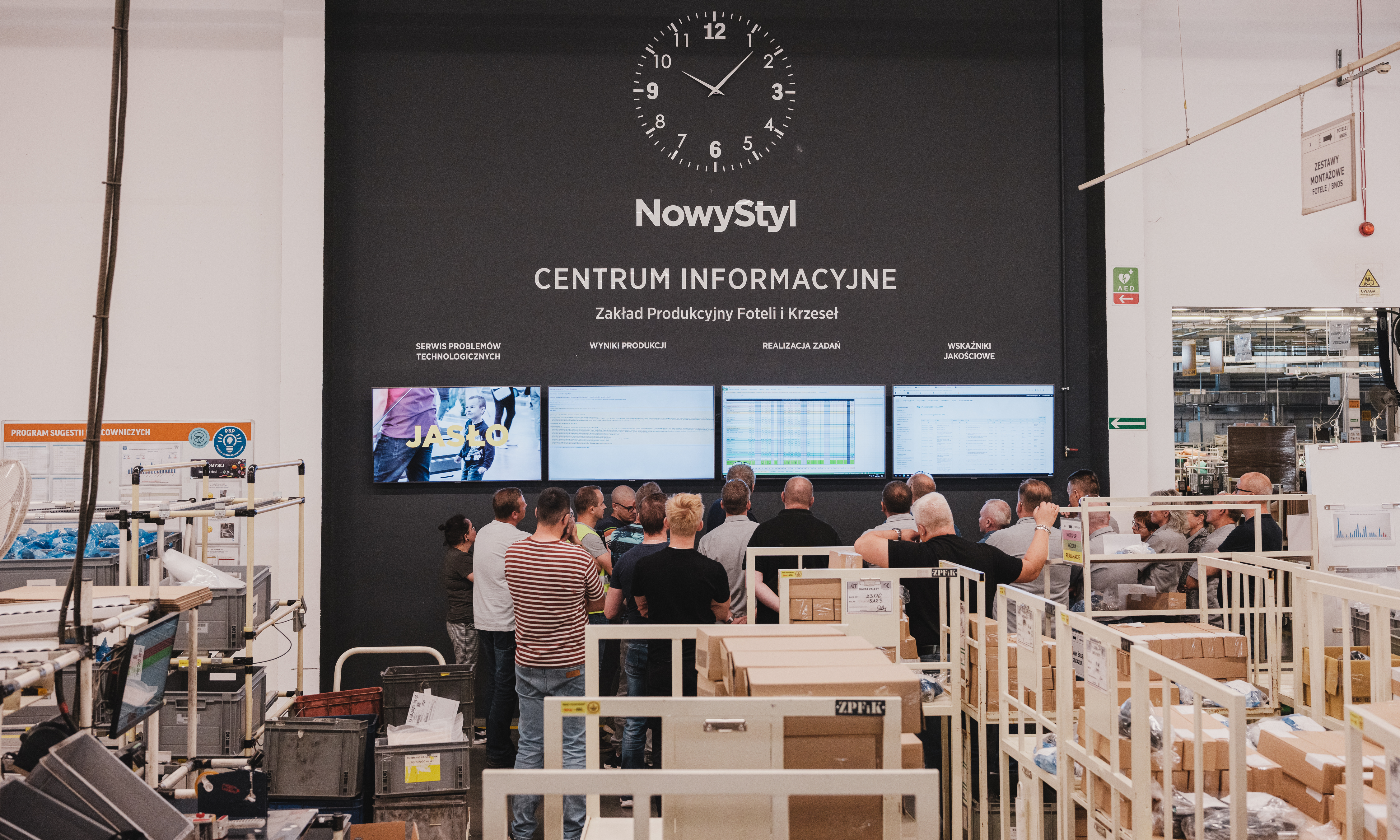 Nowy Styl mise sur la compétitivité. « Nous avons décidé que pour croître, nous devions renforcer nos capacités numériques », explique Mariusz Sobociński. Photo : Dossier de presse de Nowy Styl.