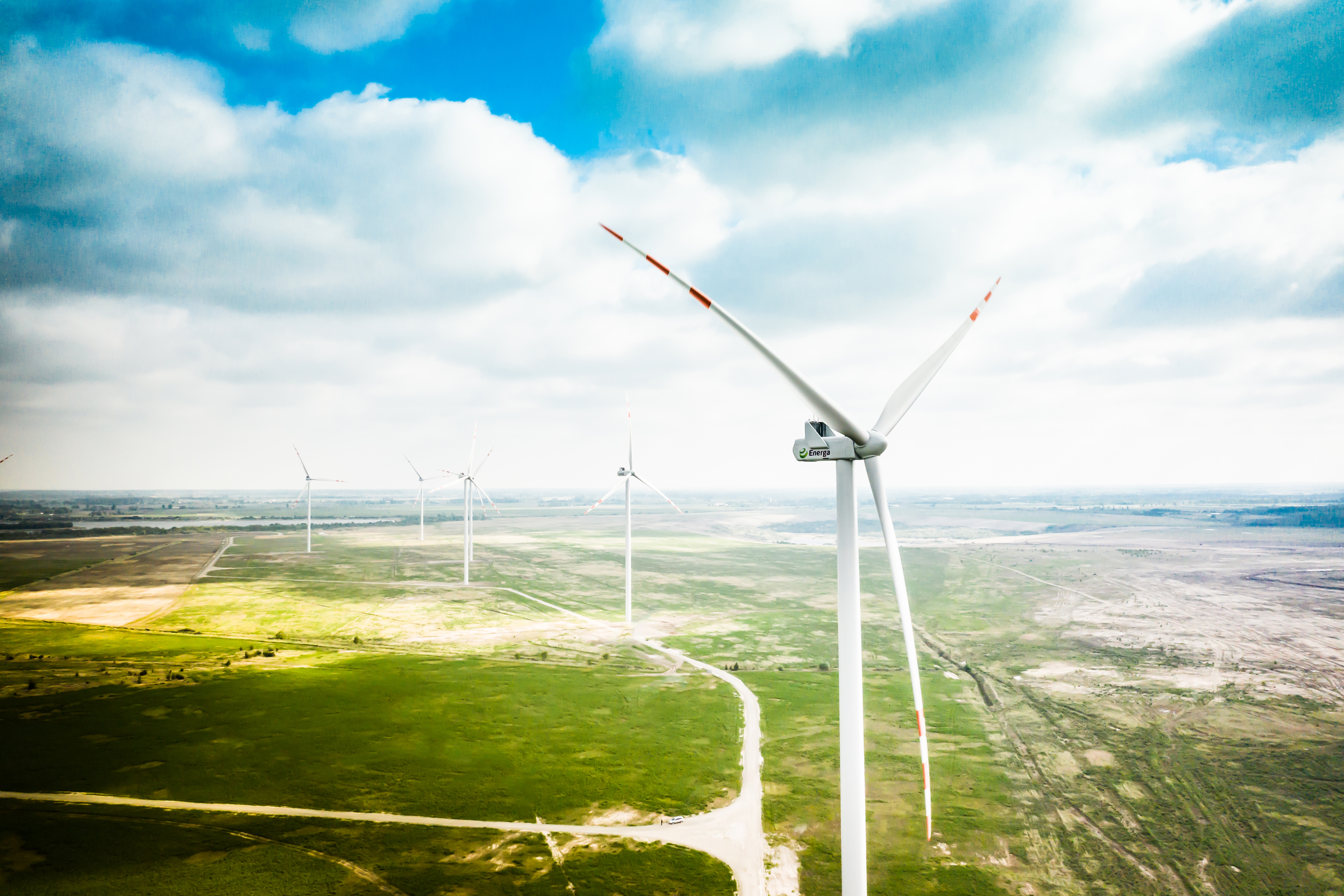 Parque eólico do Energa Group (Foto: Energa Group)