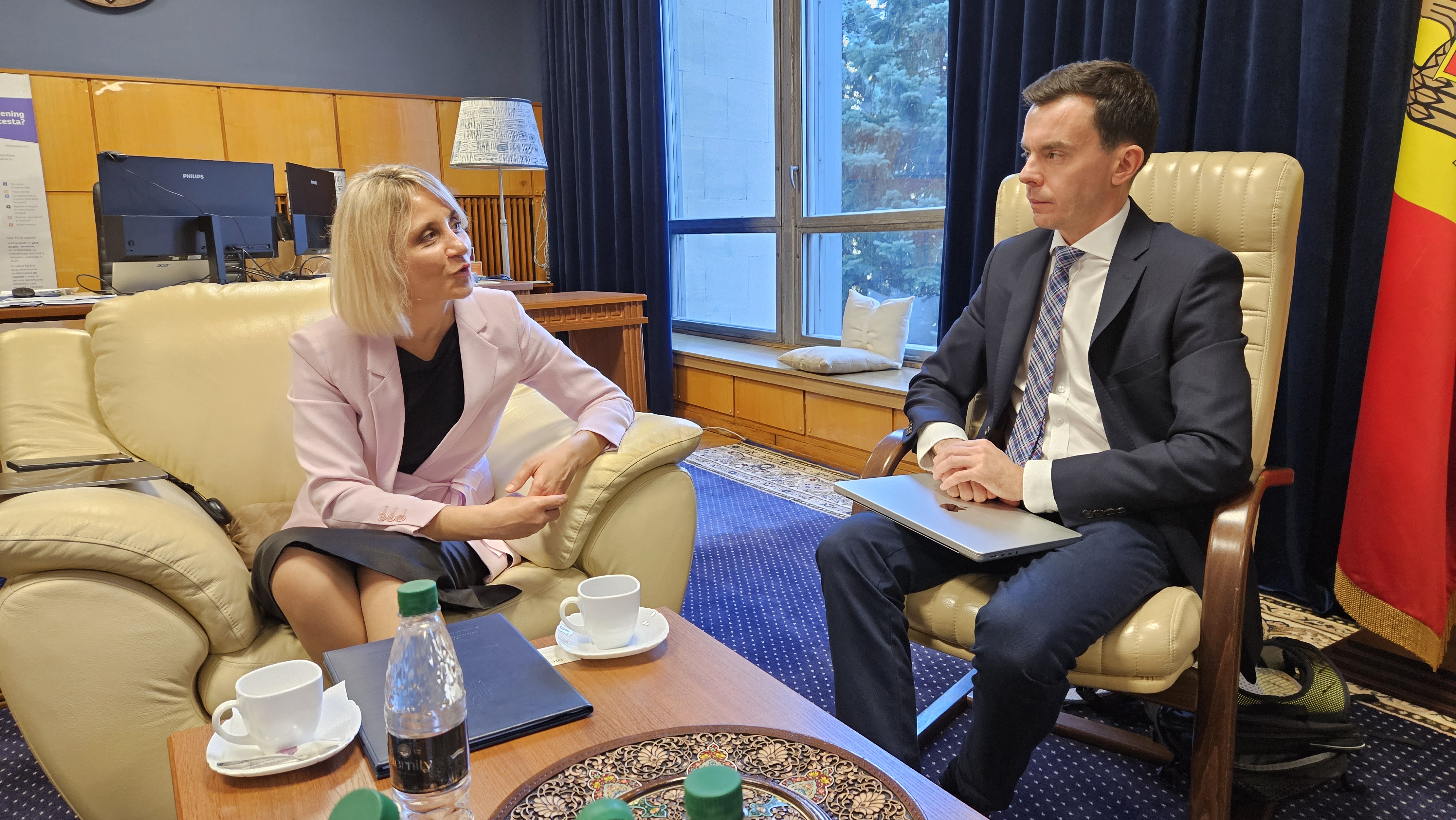 We spraken met Doina Nistor, vicepremier en minister van Economische Zaken, enkele dagen voor de cruciale verkiezingen in het land. De uitslag van de verkiezingen van zondag (28 september) zal bepalend zijn voor het tempo van de verdere integratie van Moldavië in de EU. (Licentie: Adam Sierak / PTWP)