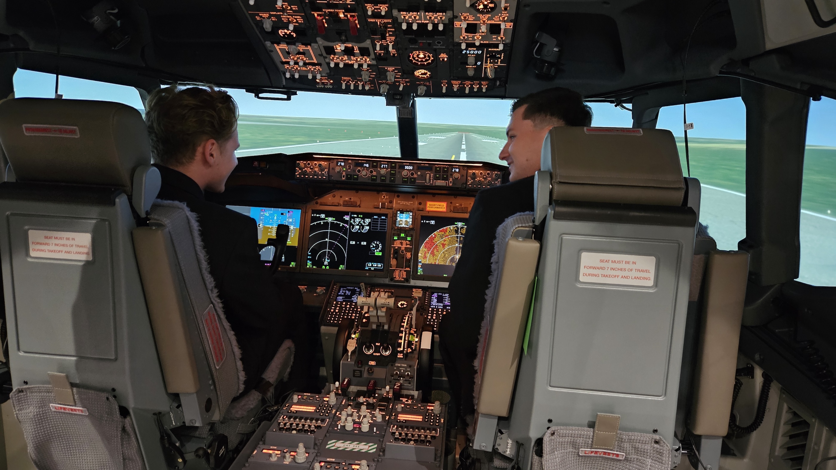 Although the center officially opened today, training for future pilots began earlier. License: Adam Sierak / PTWP