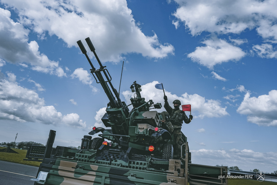 Zestaw przeciwlotniczy bardzo krótkiego zasięgu Pilica. Fot. Materiały prasowe / ZOOM MON / sierż. Aleksander Perz/18 DZ