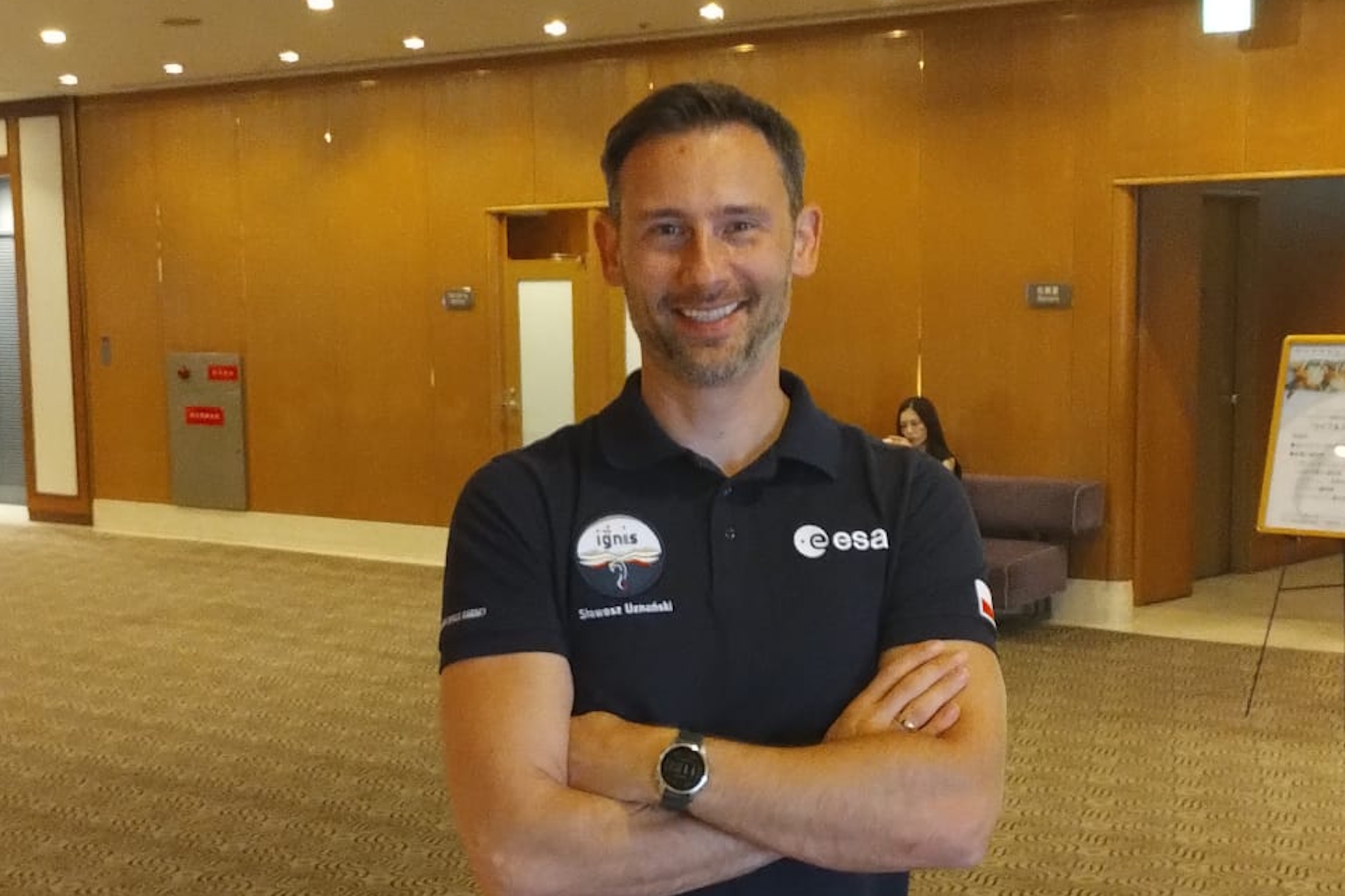 The CIS spoke with Sławosz Uznański-Wiśniewski during the EXPO in Osaka. Photo: PTWP