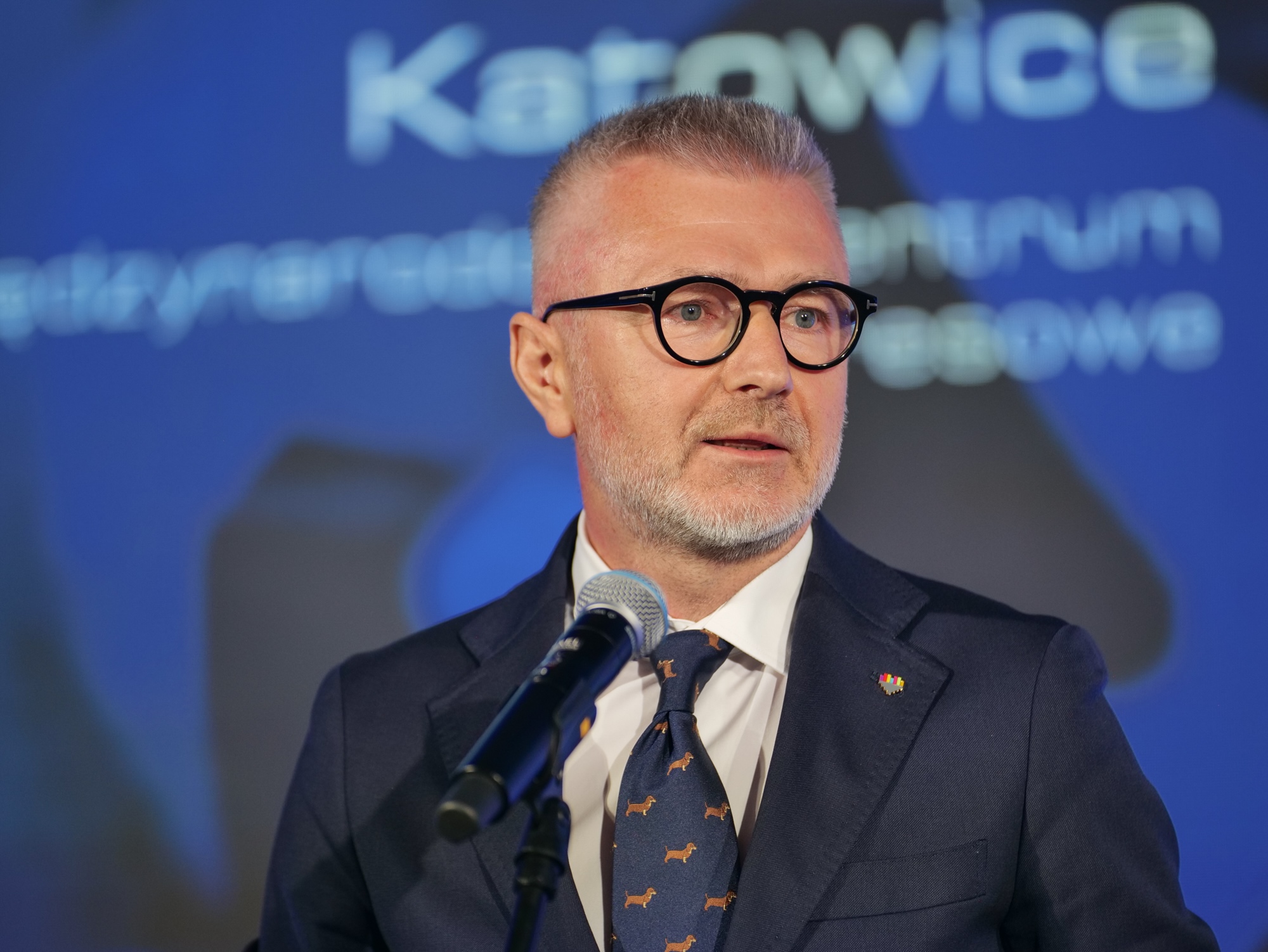 Jarosław Makowski, adjoint au maire de Katowice, a évoqué les outils de souveraineté économique et industrielle, indispensables aujourd'hui. Photo : PTWP