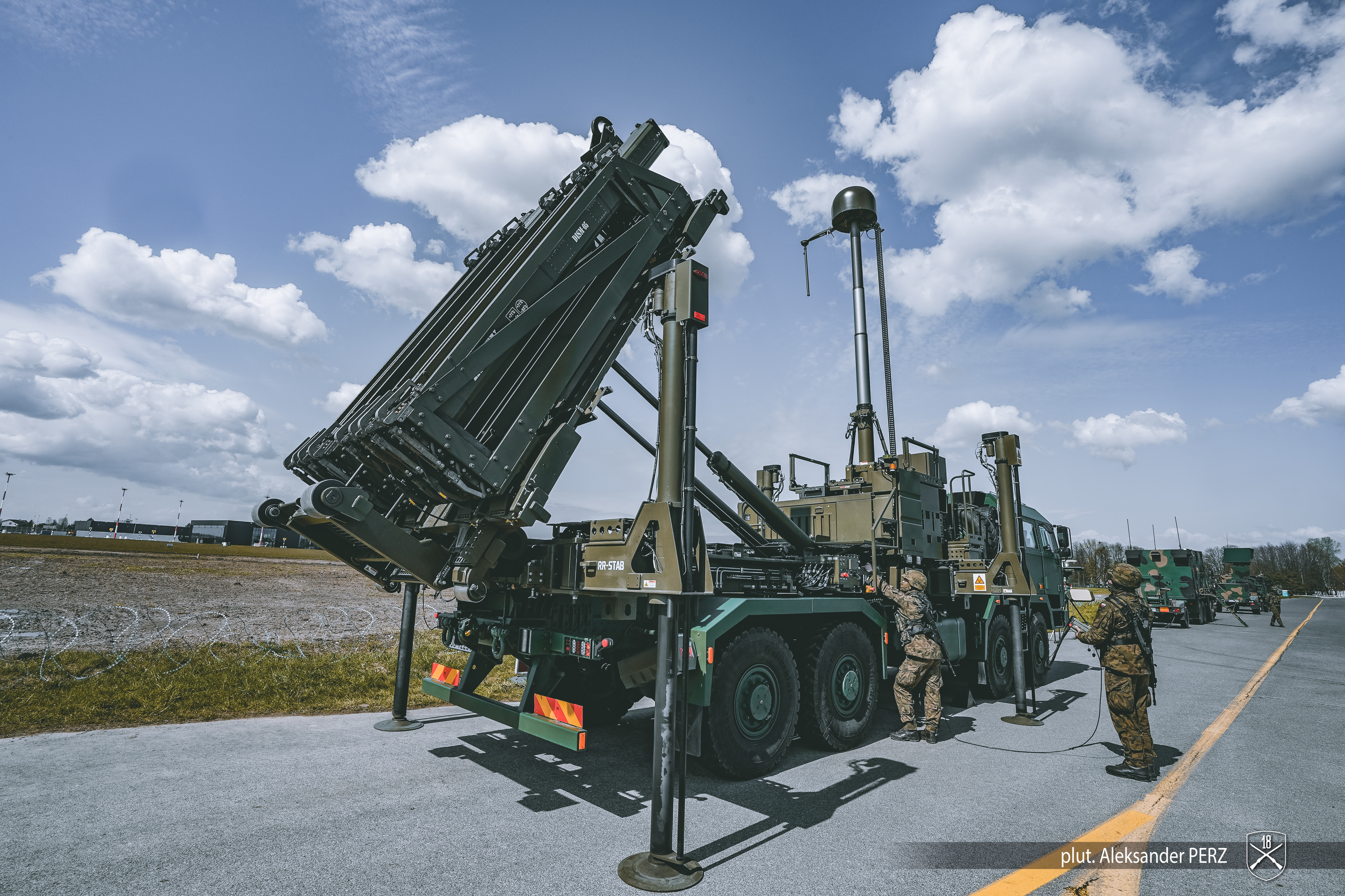 Narew luchtverdedigingssysteem raketwerper. Foto: Persmateriaal / ZOOM MON / Sgt. Aleksander Perz/18 DZ