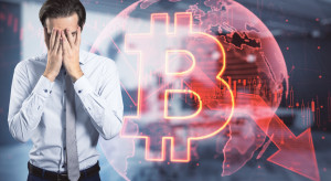Bitcoin pogłębia spadki. Inwestorzy wycofują się z ryzykownych aktywów