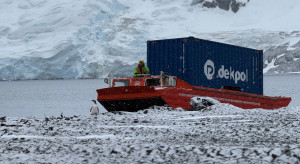 Polska budowa na końcu świata wchodzi w decydującą fazę. Wyzwaniem są huraganowe wiatry