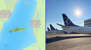 Trzy nowe samoloty dla LOT-u. Właśnie lecą do Polski