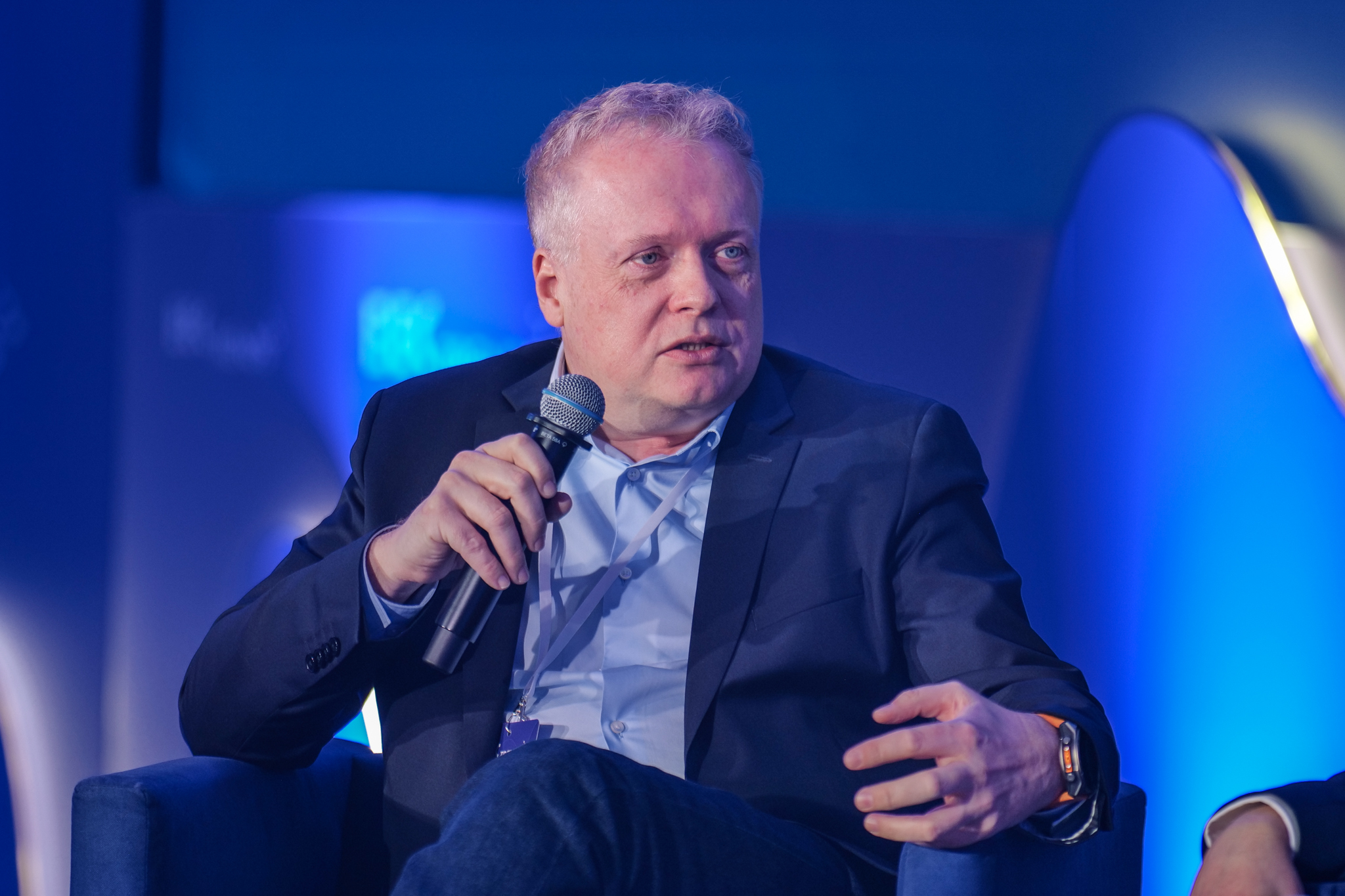 Michał Bolesławski, prezes ING Banku Śląskiego Fot. PTWP