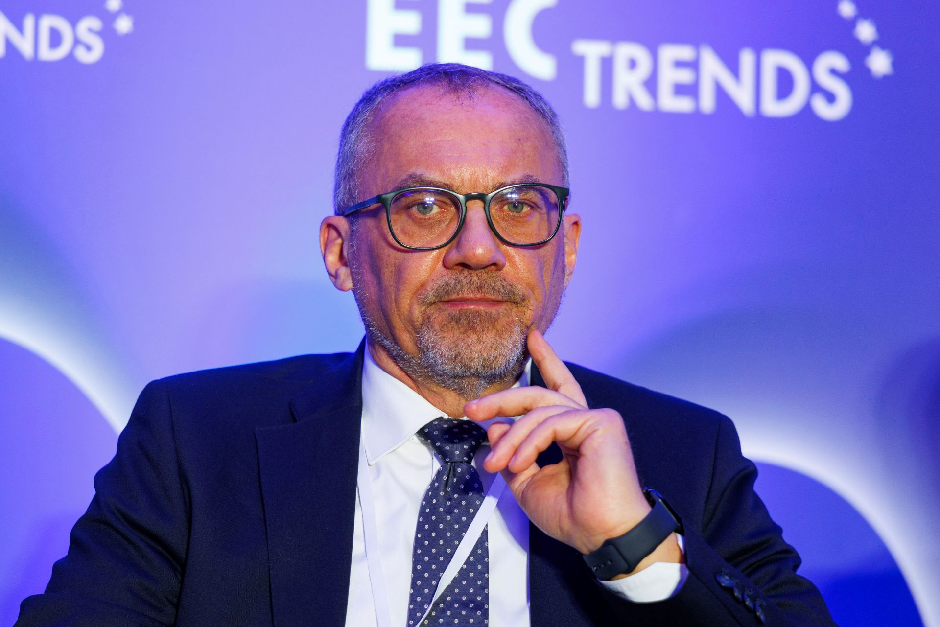 Dariusz Kuś, członek zarządu Centralnego Portu Komunikacyjnego (CPK). Fot. Krzysztof Matuszyński / PTWP