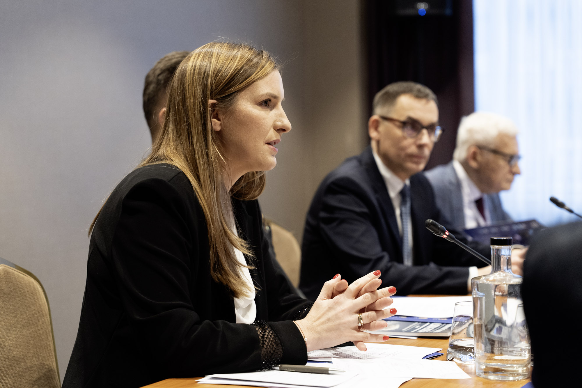 Magdalena Sobkowiak-Czarnecka, pełnomocniczka rządu do spraw Instrumentu na rzecz Zwiększenia Bezpieczeństwa Europy Fot. PTWP