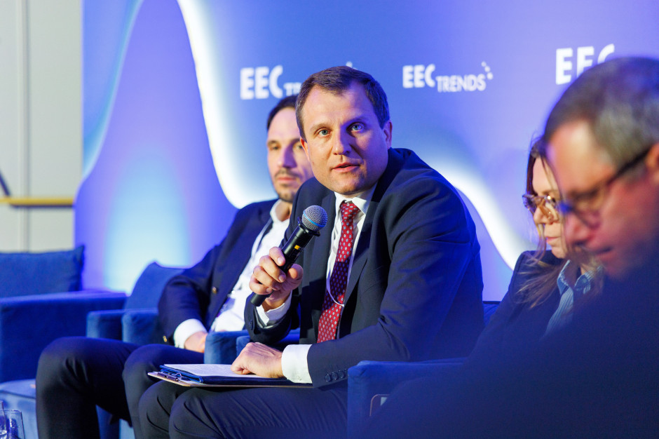 Krzysztof Drozdowski, członek zarządu, dyrektor ds. transformacji cyfrowej, PKP Polskie Linie Kolejowe Fot: PTWP