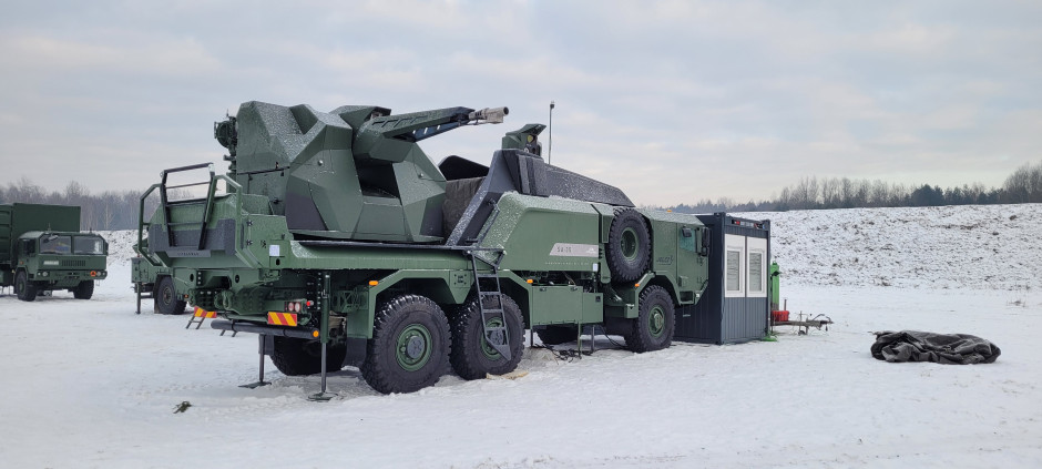 Samobieżna armata SA-35 z PIT-Radwaru, zamówiona przez MON w ramach programu San Fot. Rafał Lesiecki / PTWP