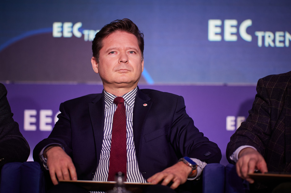 Mariusz Jaszczyk, wiceprezes Polskiego Funduszu Rozwoju mówił o programach DIANA i deep tech Fot: Joanna Matuszyńska / PTWP