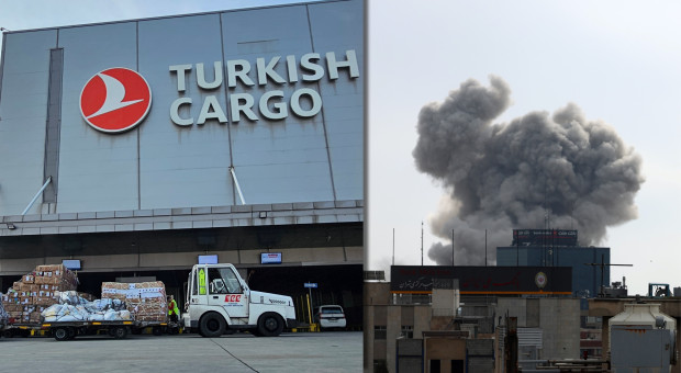 Ogromne lotnisko skorzysta na wojennych problemach lotniczego cargo. Sytuacja LOT-u niejasna