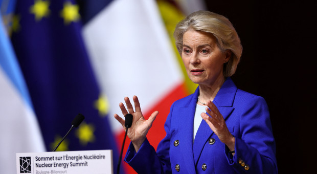 Szefowa KE: odwrócenie się od atomu było błędem Europy. Trzeba to zmienić