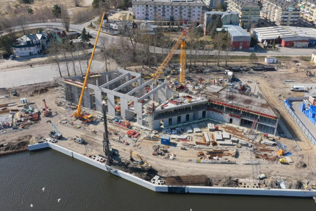 Port w Ustce będzie centrum operacyjnym dla farmy Baltica 2 Fot: Materiały prasowe / PGE Baltica