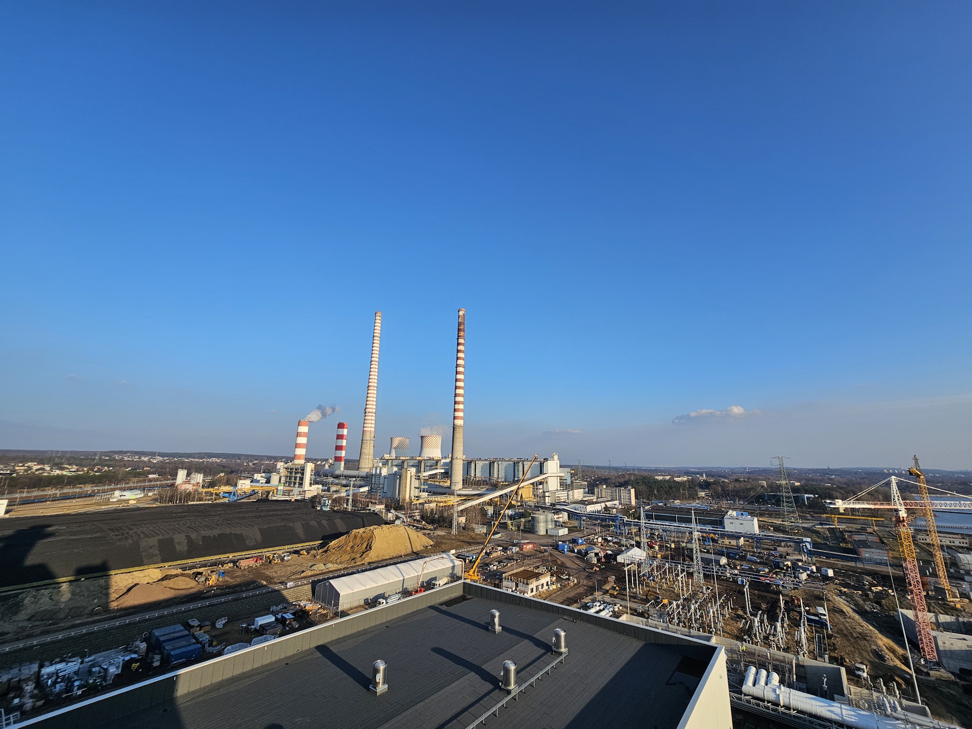 W Rybniku PGE stopniowo zastępuje węgiel gazem w swojej elektrowni Fot: Aleksandra Helbin / PTWP