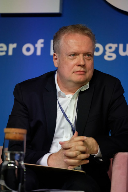 Michał Bolesławski, prezes ING Banku Śląskiego Fot. PTWP