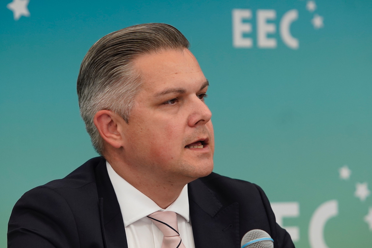 Prezes PFR Piotr Matczuk podkreślił, że coraz więcej polskich firm stawia na ekspansję zagraniczną Fot. PTWP / PTWP