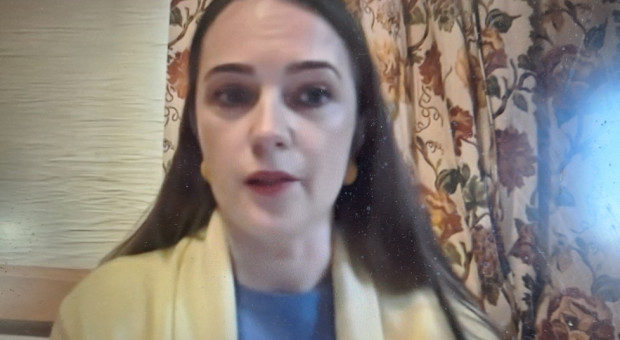 Ołeksandra Matwijczuk, przewodnicząca, Centrum Wolności Obywatelskich, laureatka Pokojowej Nagrody Nobla, fot. WK