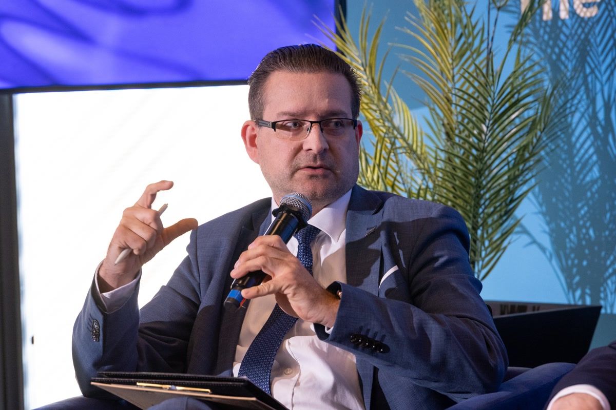 Przemysław Jastrzębski, wiceprezes zarządu ds. finansowych, PGE Polska Grupa Energetyczna. Fot: PTWP / PTWP