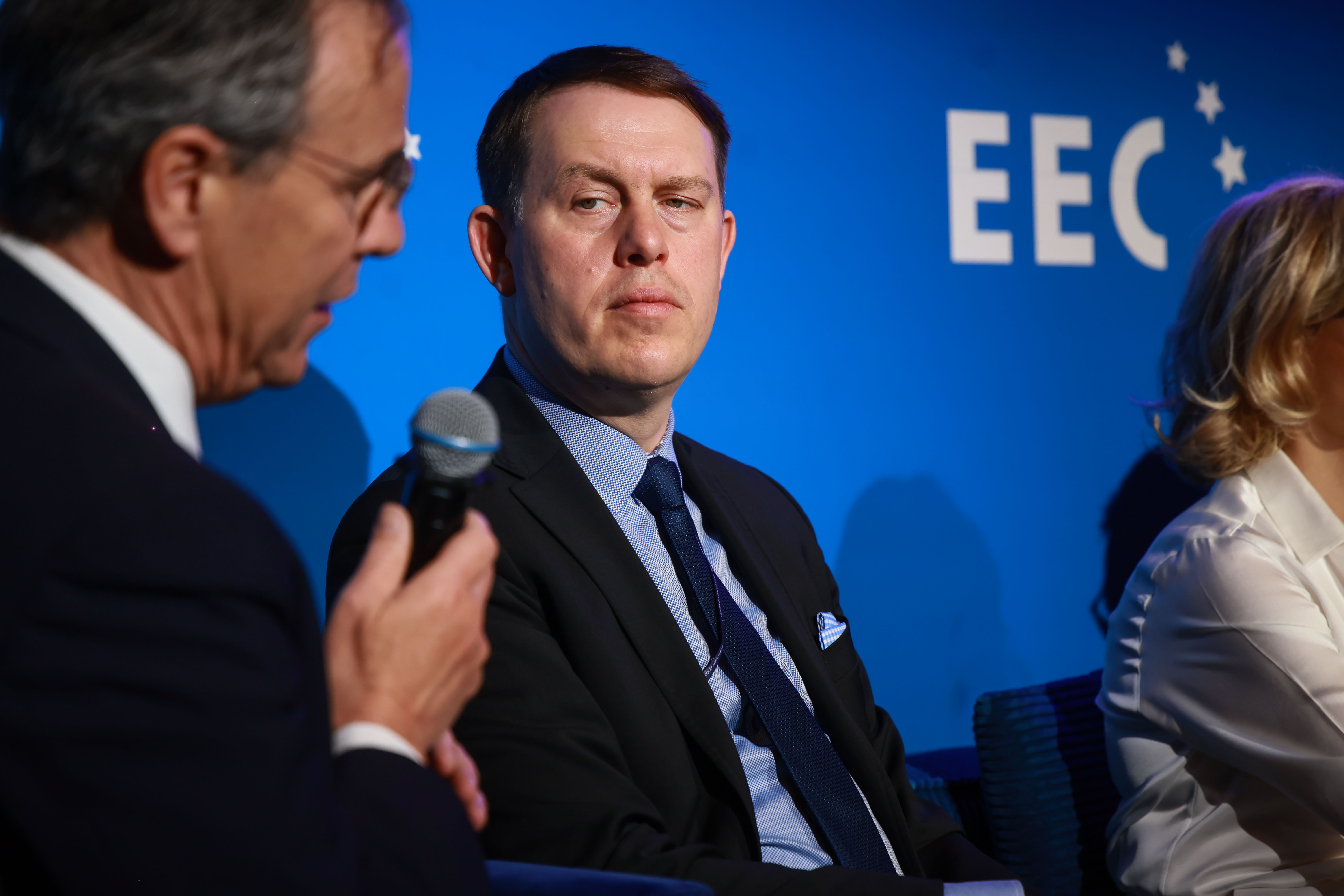 Michał Baranowski, wiceminister rozwoju i technologii (w centrum) Licencja: PTWP