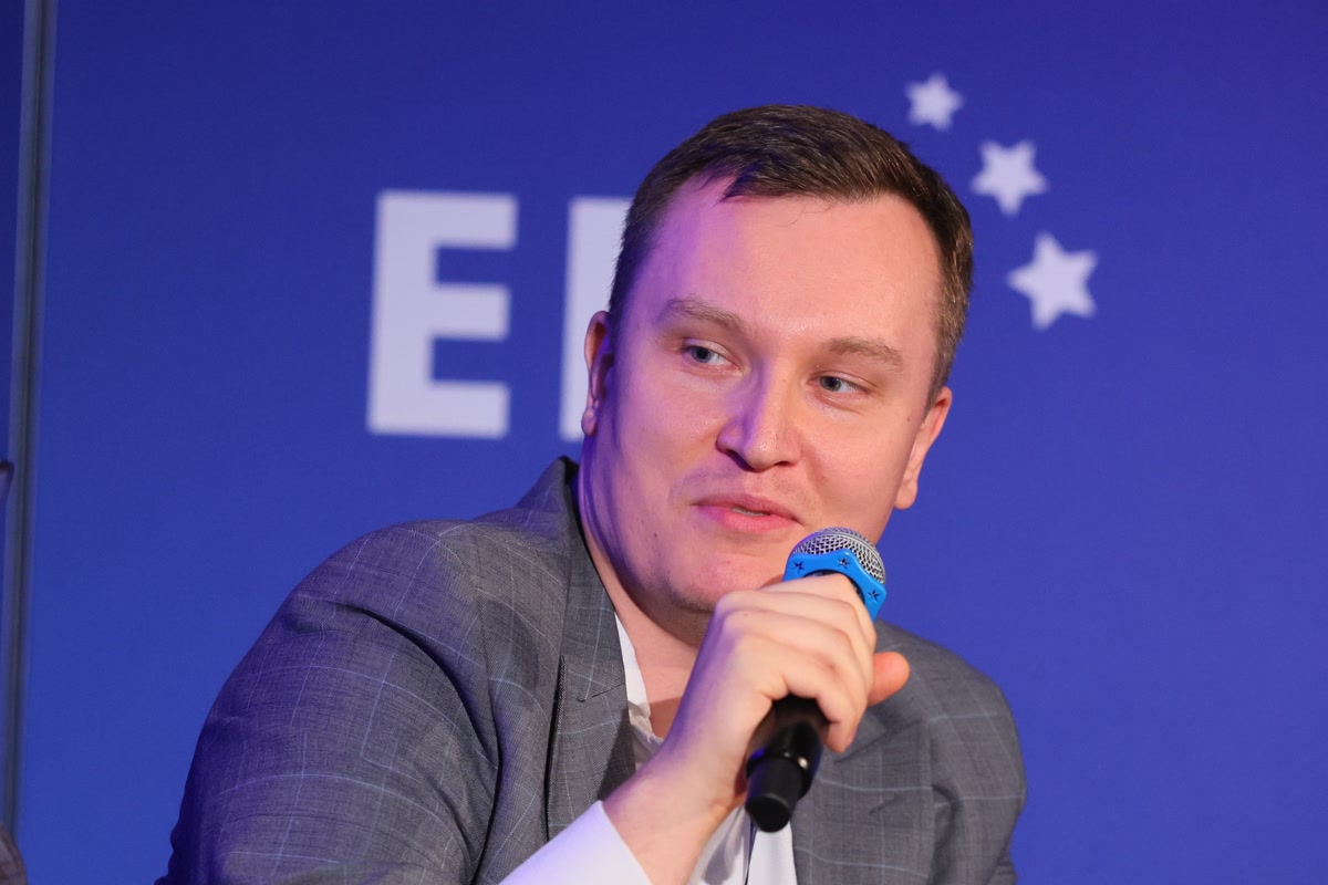 Zastępca dyrektora Departamentu Cyberbezpieczeństwa w Ministerstwie Cyfryzacji Marcin Wysocki Fot. RK / PTWP