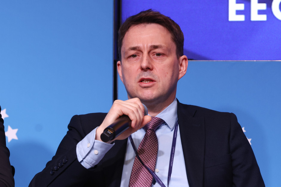 Piotr Sikorski, prezes Polskiej Unii Dystrybutorów i Przetwórców Stali. Fot. PTWP