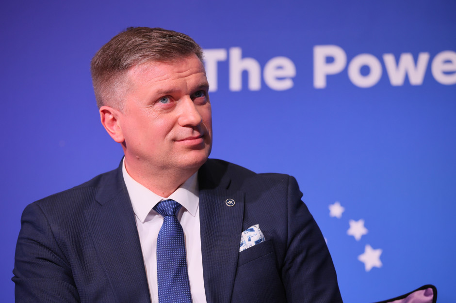 Pierwszy wiceprezes Polskiej Grupy Zbrojeniowej Arkadiusz Bąk Fot: PTWP