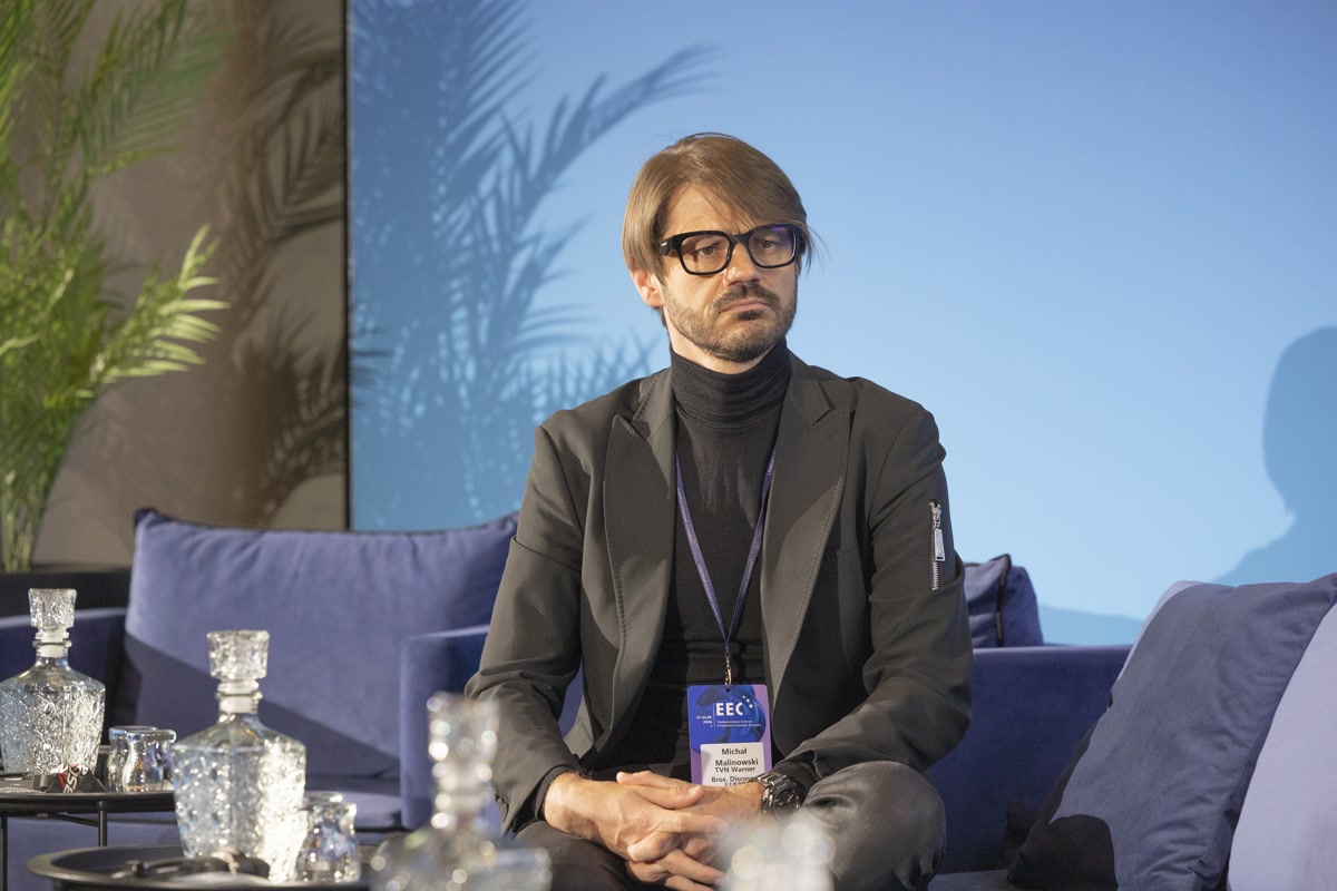 Michał Malinowski, XR Art & Technology Director w TVN Warner Bros. Discovery Fot: PTWP
