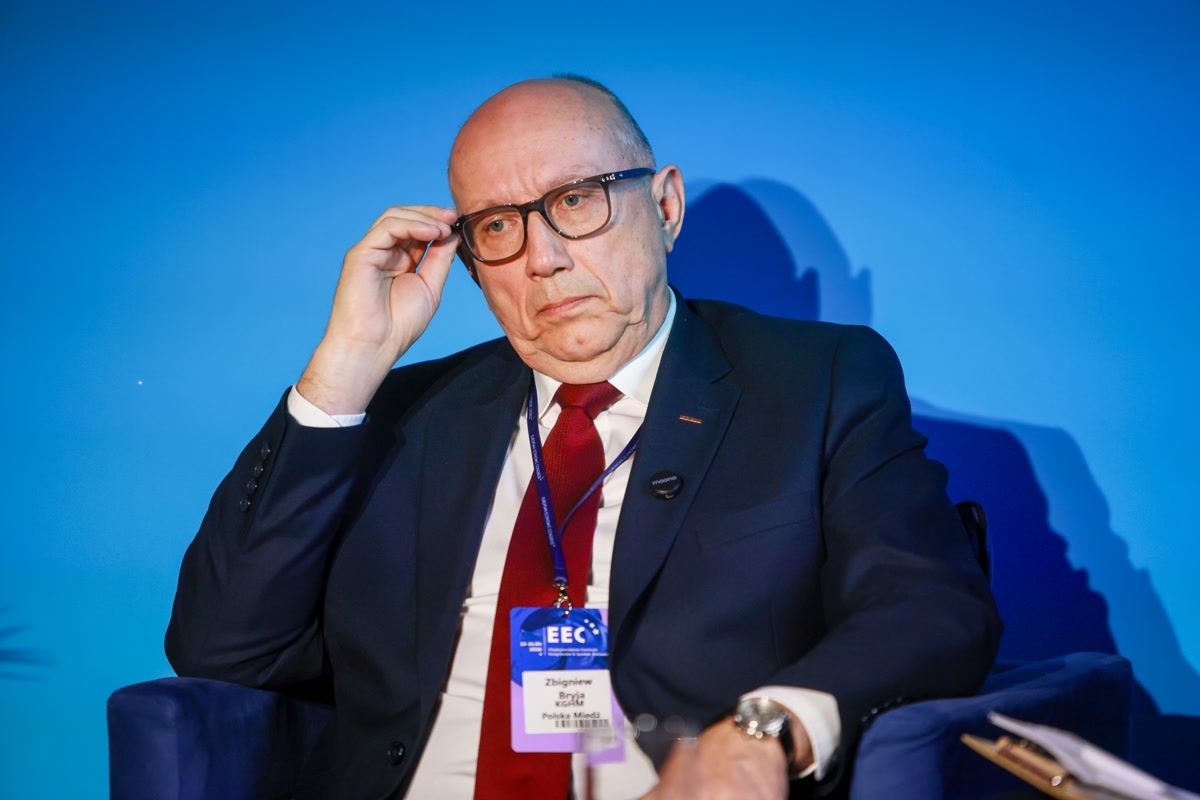 Zbigniew Bryja, wiceprezes KGHM. Fot: PTWP